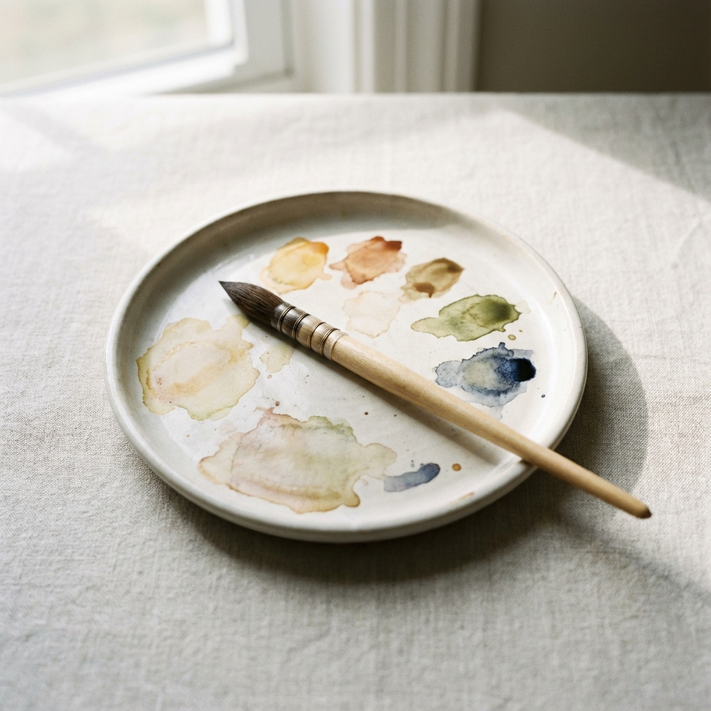 Watercolor art tools